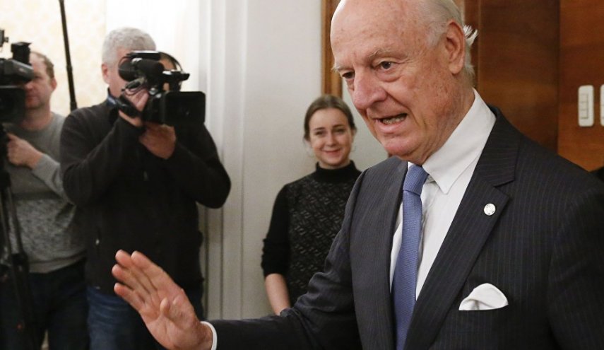  دي ميستورا: "أستانا" حققت كل ما باستطاعتها حول سوريا 