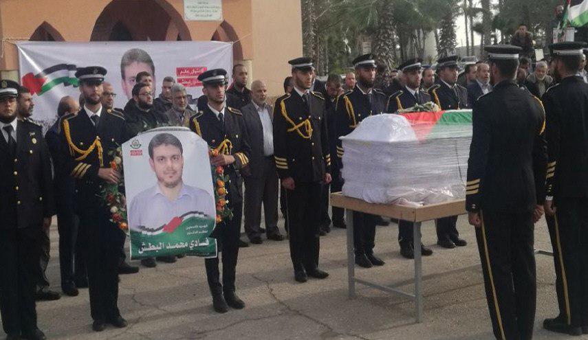 غزة تستقبل جثمان العالم الشهيد فادي البطش