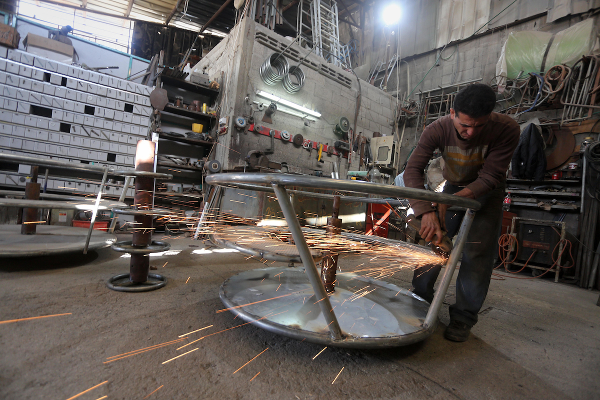 واقع الصناعة في فلسطين المحتلة