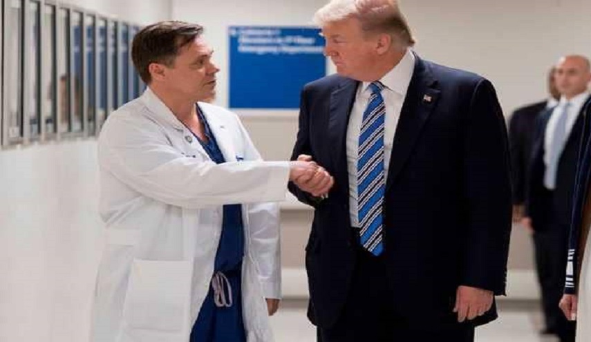 طبيب ترامب يخرج عن صمته ويكشف المستور ..!
