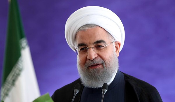 روحاني: من الآن فصاعدا فان الاتفاق النووي هو بين ايران وخمس جهات دون اميركا