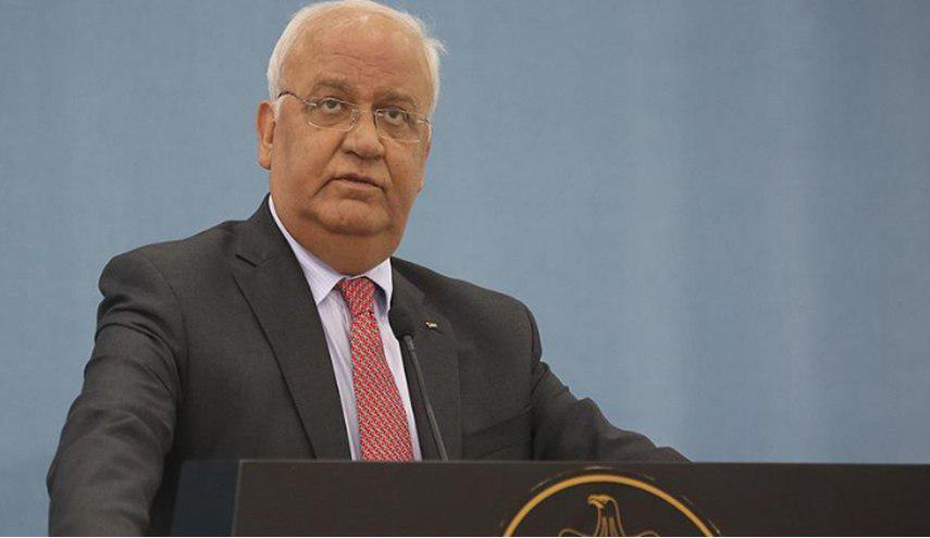 عريقات يدعو العالم لمقاطعة افتتاح السفارة الأمريكية في القدس