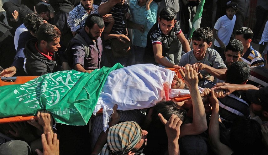  ارتفاع عدد شهداء مسيرات العودة الكبرى الى 108 