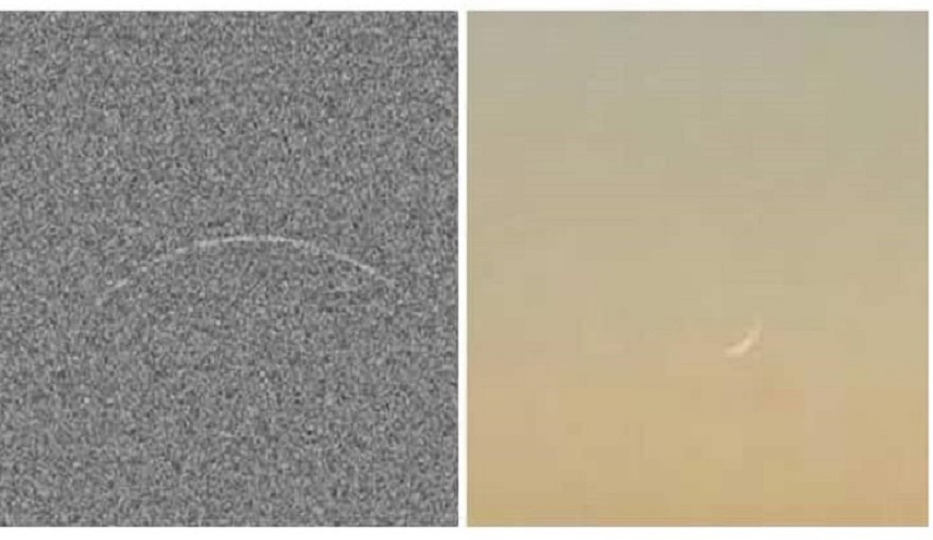 شاهد بالصور.. هلال رمضان بتقنية التصوير الفلكي والظهور للعين المجردة