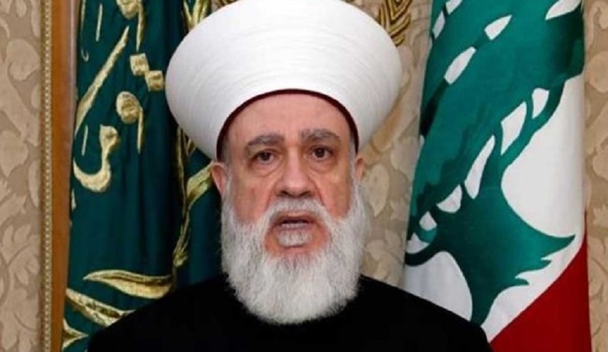 مفتي لبنان السابق يفتي بالجهاد لتحرير فلسطين وان لا ملكية لأي دولة عربية على فلسطين