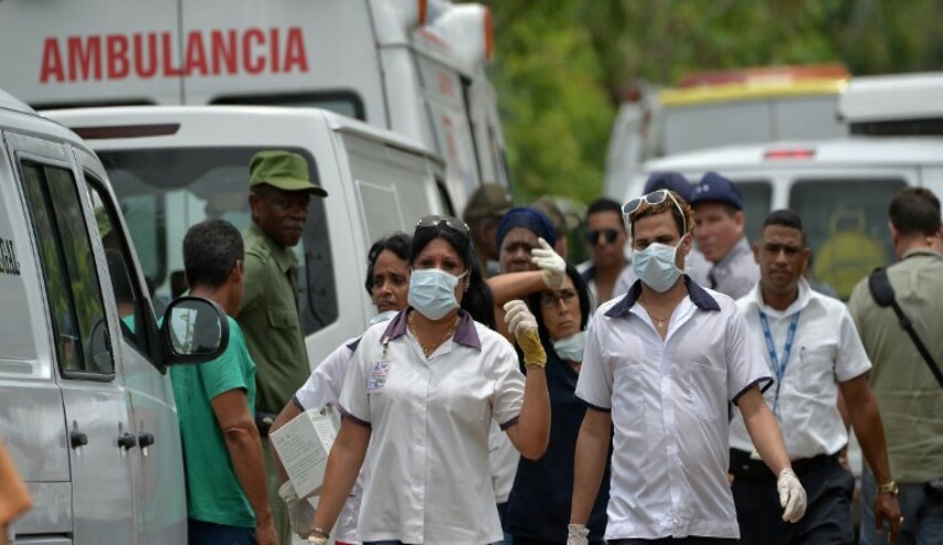 كوبا.. تحطم طائرة ركاب على متنها أكثر من 100 شخص(صور)