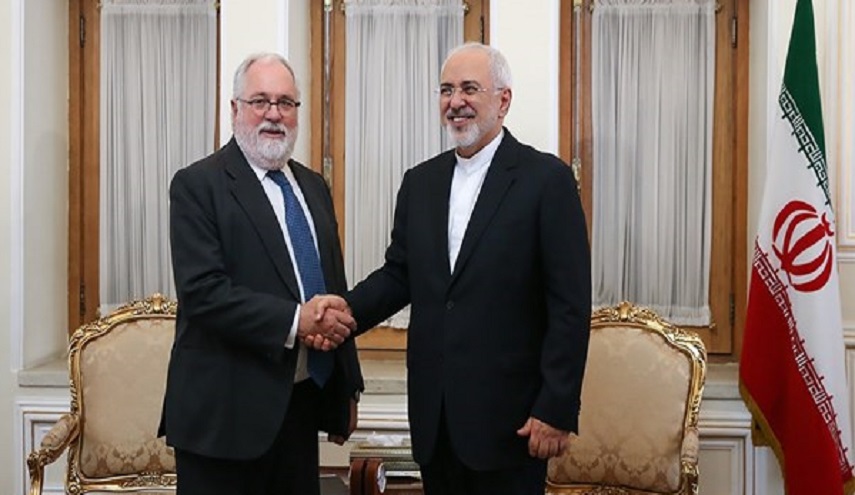 ظريف يدعو الاتحاد الاوروبي لاتخاذ خطوات عملية اكبر 