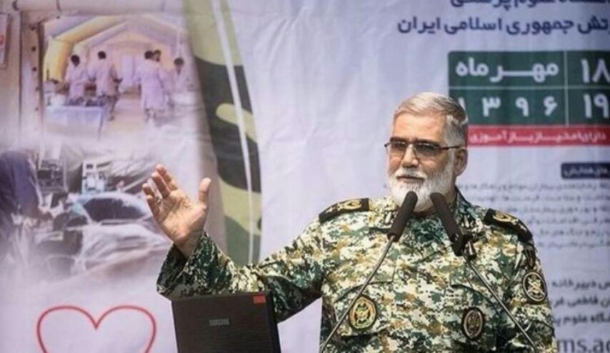 طبول الحرب تقرع.. جنرال ايراني يكشف مخطط خطير يجري في قواعد الخليج الفارسي