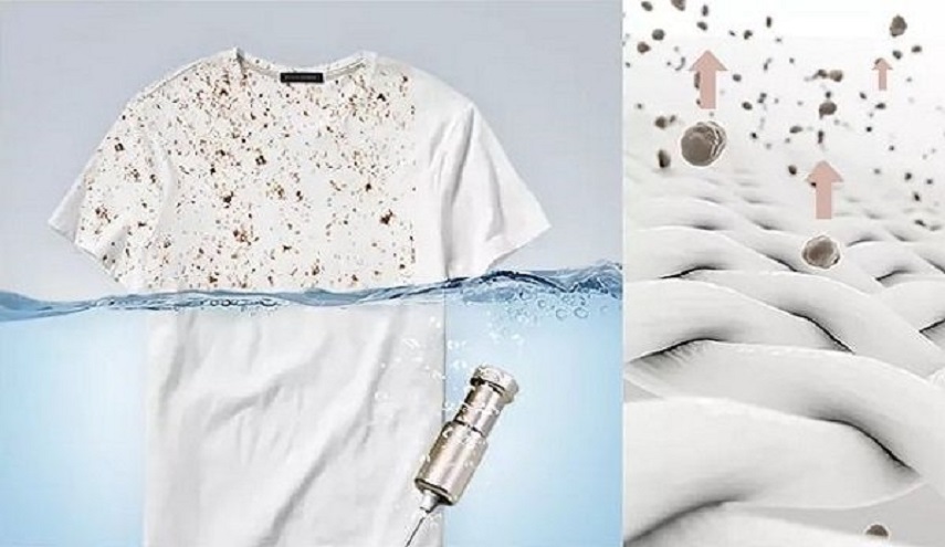 جهاز ينظف الملابس بالأمواج فوق الصوتية من دون منظفات!