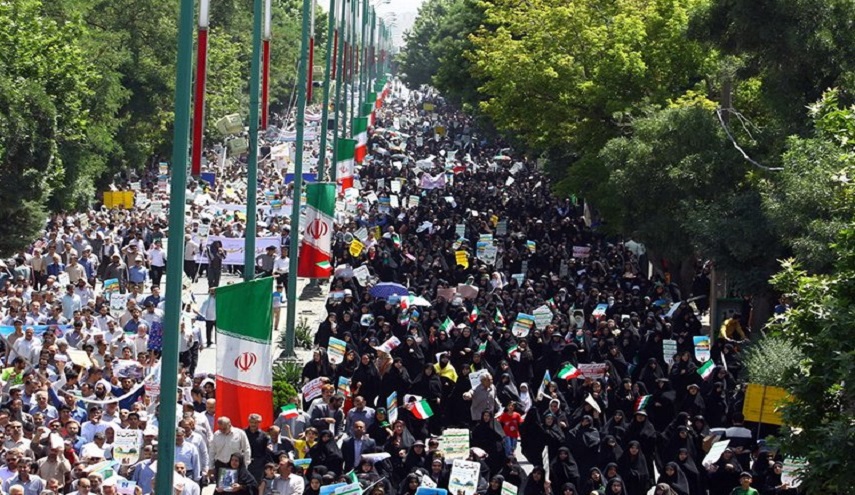  يوم القدس تظاهرة كبرى لأصدقاء فلسطين 