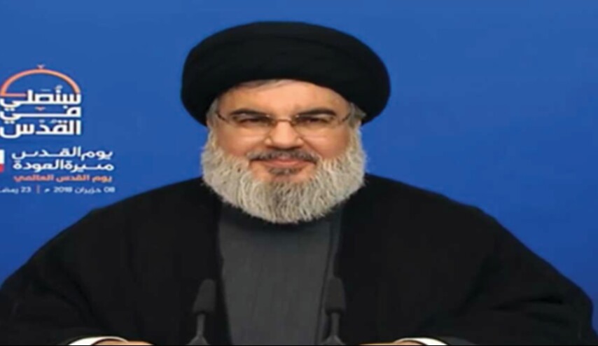 السيد نصرالله: القدس هي حقيقة وجوهر الصراع ورمزه وعنوانه