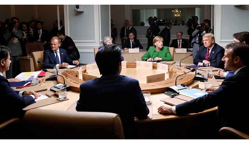 ردود فعل قادة السبع الكبار على اقتراح ترامب