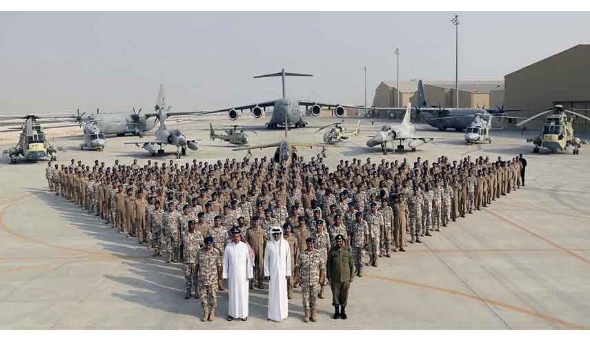 رد قوي من قطر على رسالة الملك سلمان الى ماكرون