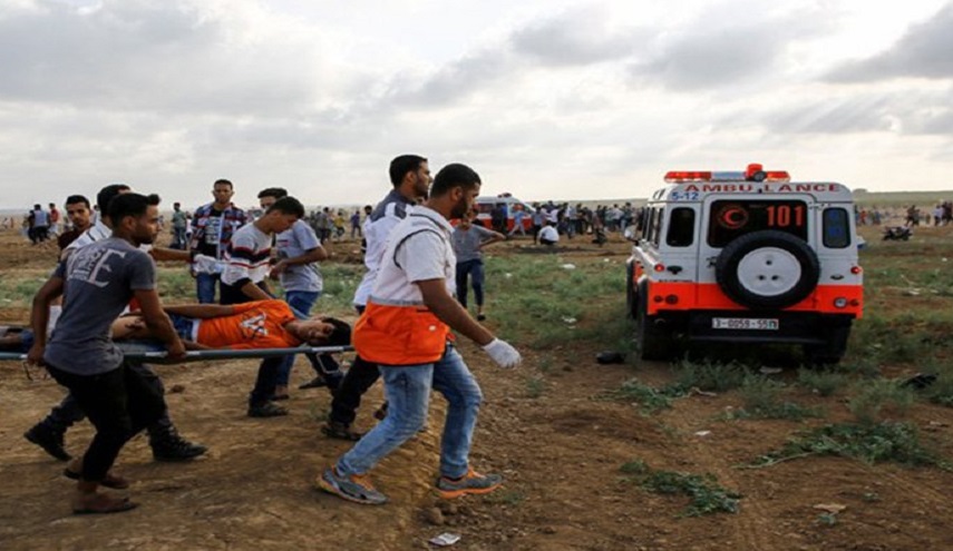  شاهد....وصول مستشفى ميداني مغربي إلى قطاع غزة 