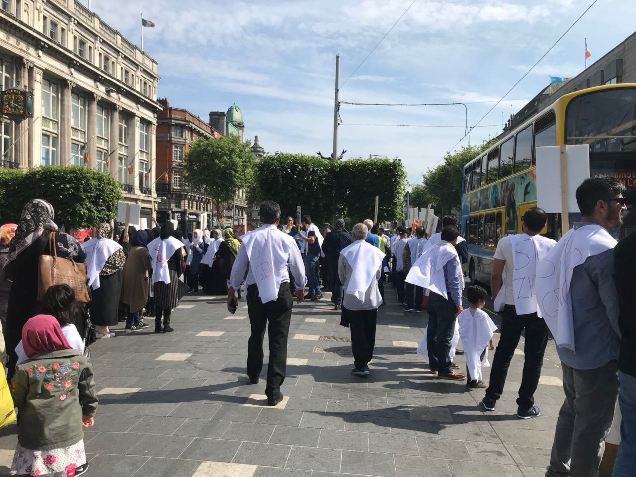 مسيرات وفعاليات بيوم القدس العالمي في إيرلندا وسلوفينيا