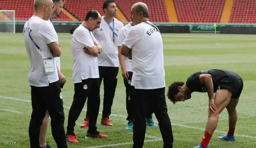 حسم مسألة حضور محمد صلاح في مباراة الاوروغواي!