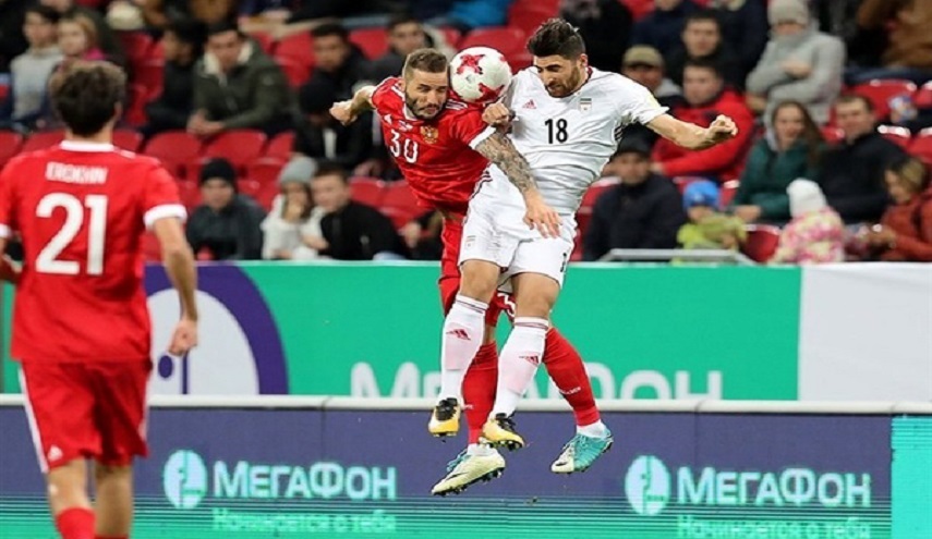 أهداف مباراة ايران والمغرب ...  فيديو هدف مباراة ايران والمغرب ( 1 - 0 )