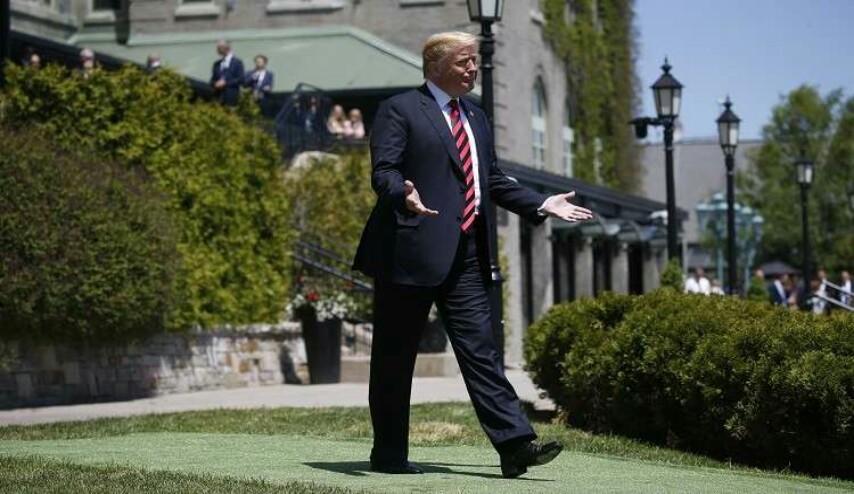 تسريبات جديدة حول إحراج ترامب لحلفائه أثناء قمة G7