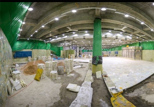 سنگ‌فرش سرداب حرم امام حسین(ع) به روایت تصویر