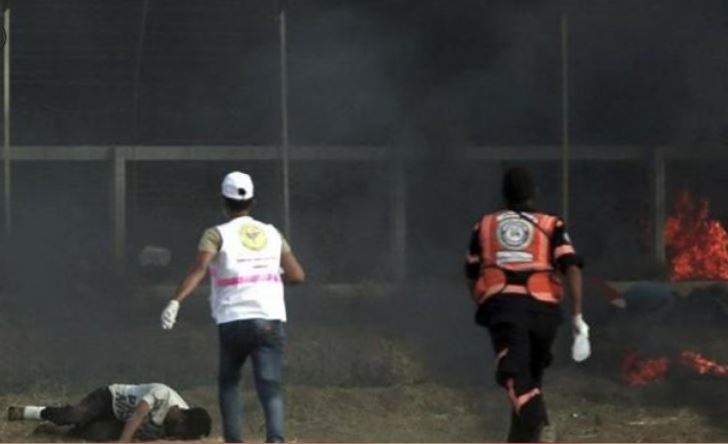 استشهاد شاب فلسطيني متأثرا بإصابته في مسيرات العودة