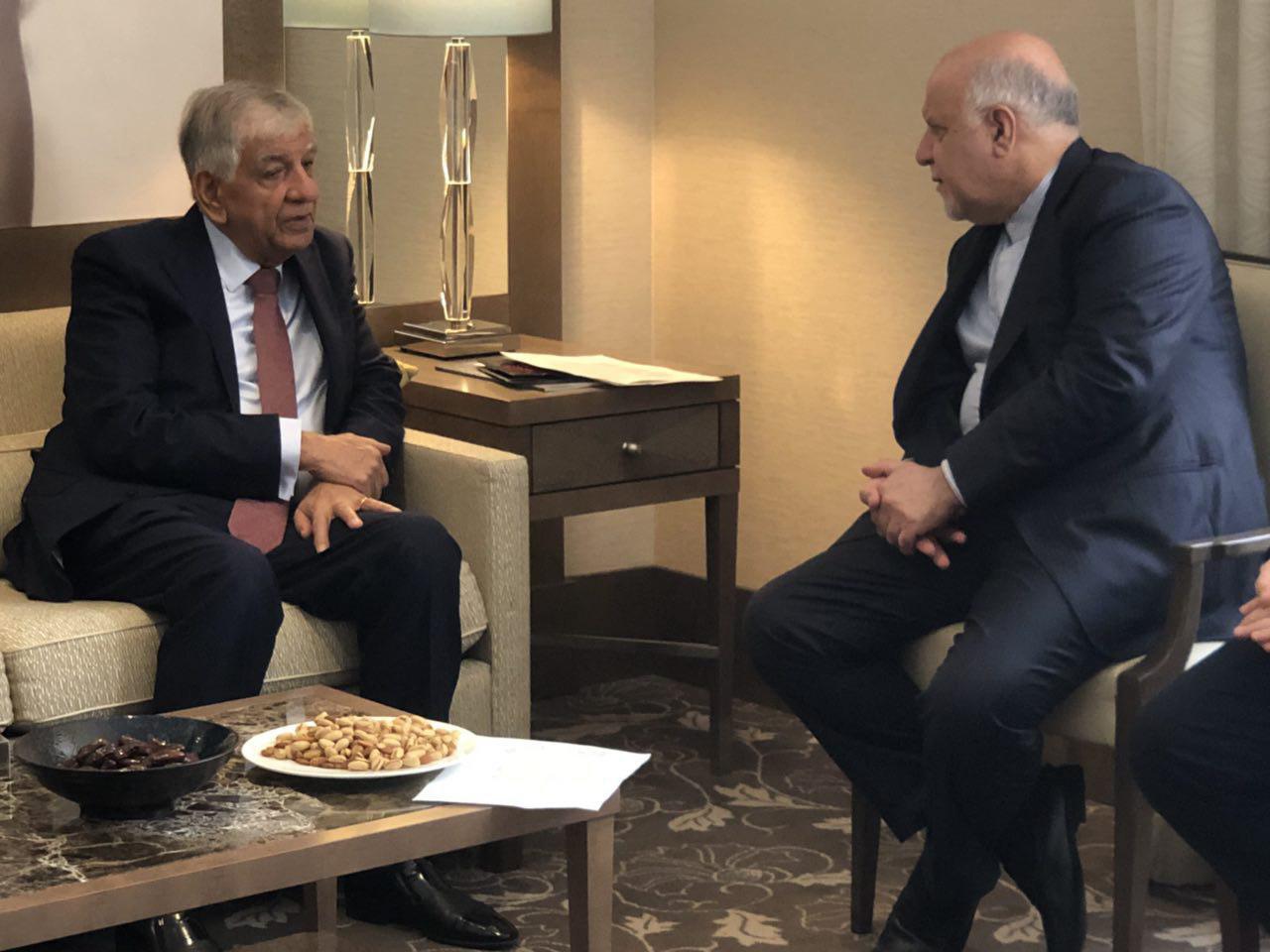 دیدار وزیران نفت ایران  و عراق 