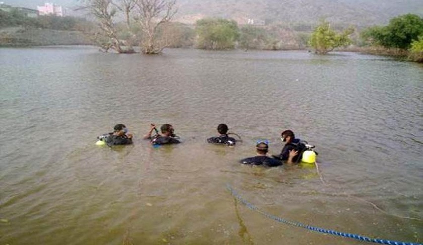  بالصور.. إنقاذ صبي حاول الانتحار غرقاً في ذي قار