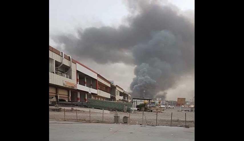 بالصور.. انفجار مروع بمخازن عتاد واسلحة في اربيل.. وهذا ما سببه