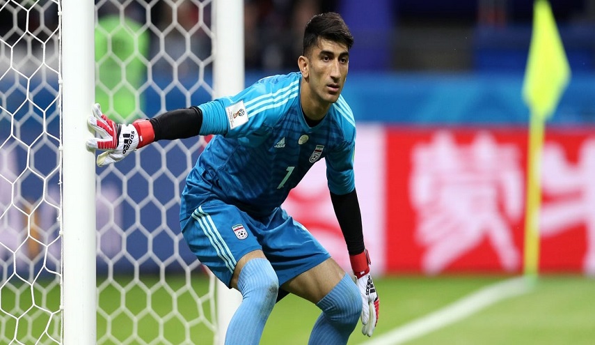 شاهد كيف استقبل اهالي لرستان حارس مرمى المنتخب الايراني!