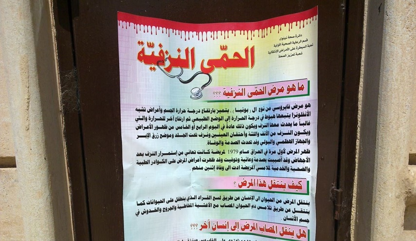 بالانفوغراف... أعراض وطرق الوقاية من مرض الحمى النزيفية