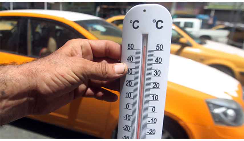 درجة الحرارة في محافظة عراقية تصل لـ 52 مئوية