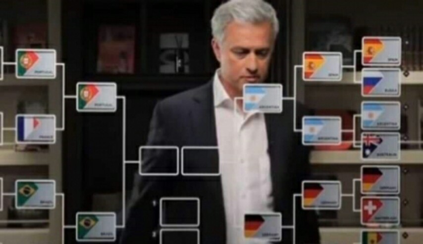 توقعات مورينيو للمونديال تثير سخرية الجماهير