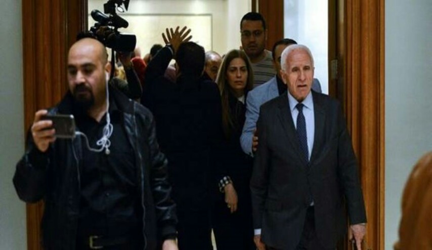 وفد من منظمة التحرير الفلسطينية يتوجه لدمشق