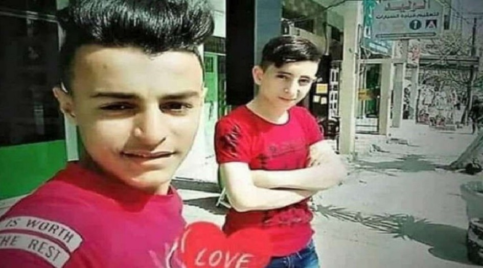  بالصور.. غزة تشيّع طفليها ضحية القصف الإحتلال الإسرائيلي 