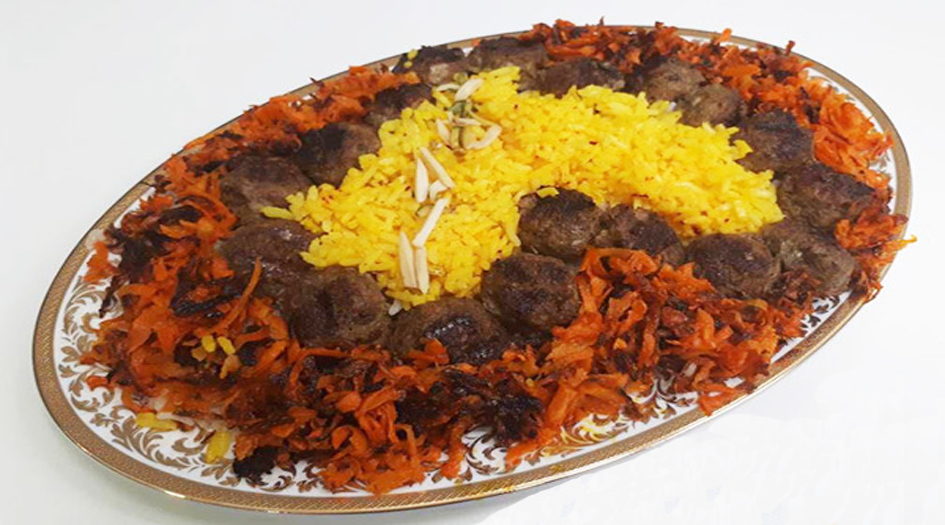 طريقة عمل أرز مع الجزر وكرات الكفتة