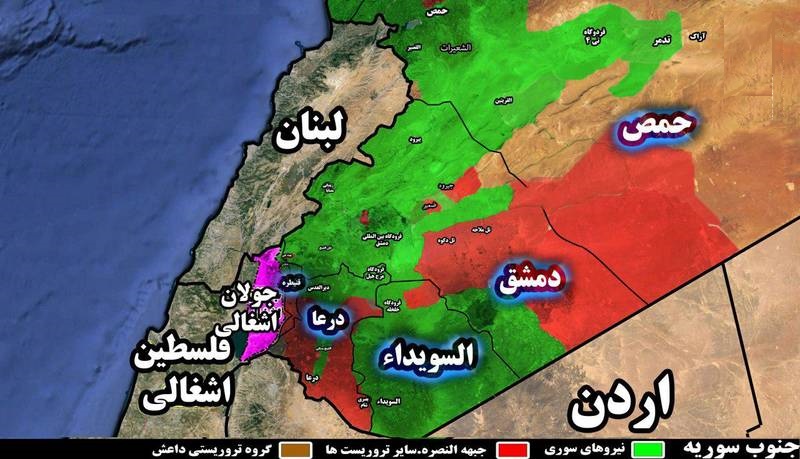 مقصد بعدی ارتش سوریه در جنوب این کشور کجا خواهد بود؟