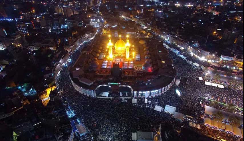 بالصور.. انجاز مشروع توسعة ضريح الامام الحسين عليه السلام يأخذ وتيرة متسارعة 