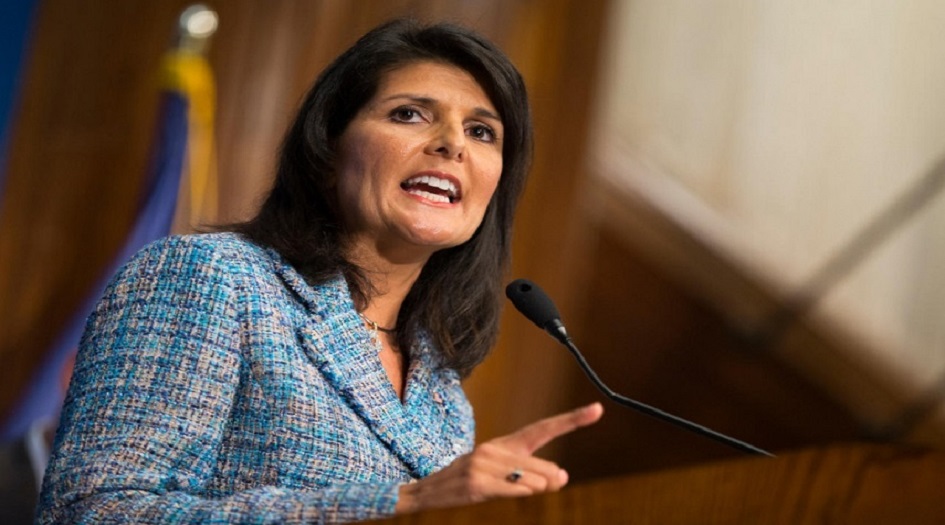 هايلي تهاجم الدول العربية والإسلامية بسبب فلسطين!