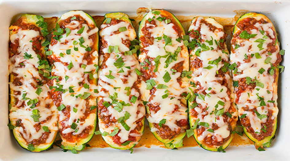 طريقة عمل الكوسة (القرع) المحشوة