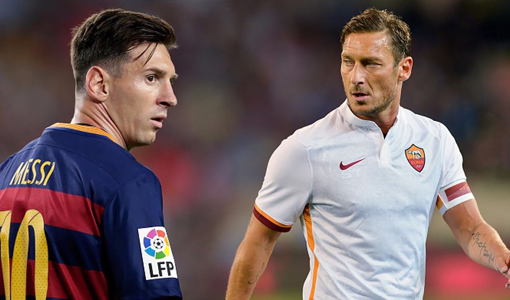 توتي: ميسي بإمكانه ارتداء القميص رقم "10" في روما