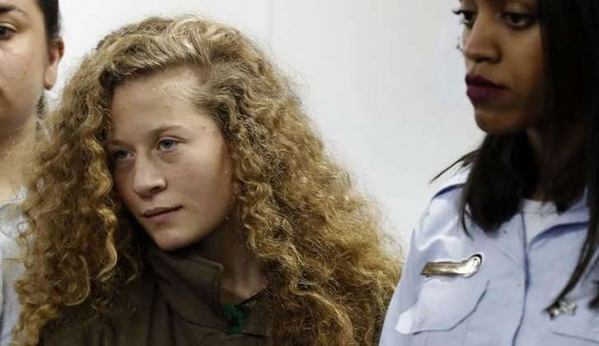 بطلة فلسطين.."عهد التميمي" تتنسم عبير الحرية