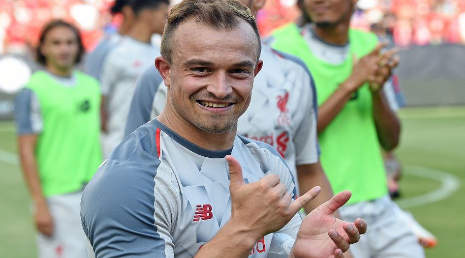 شاكيري يكشف سر هدفه الرائع في شباك اليونايتد