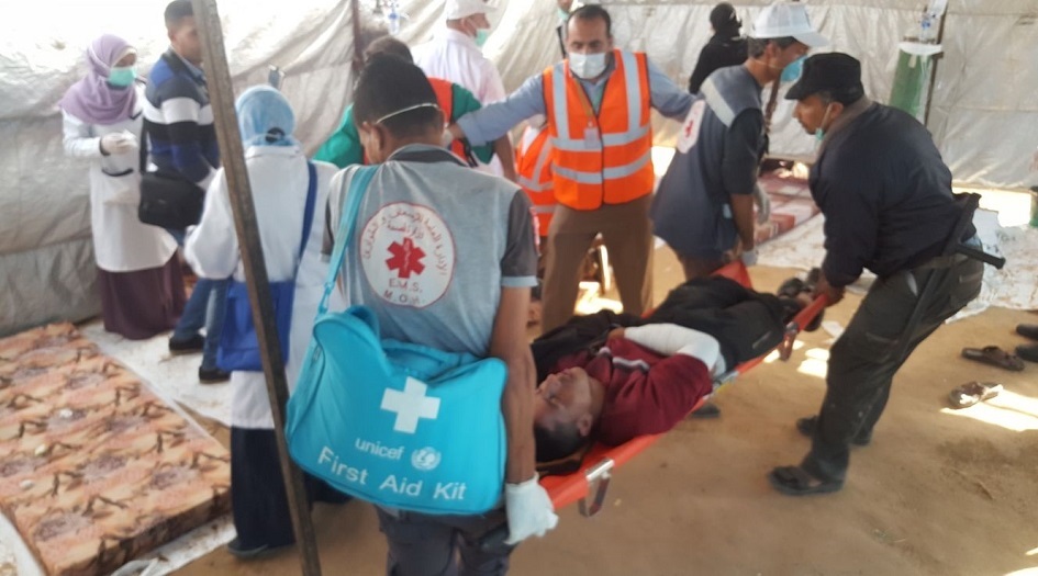 إصابتان بغارة إسرائيلية شرق غزة