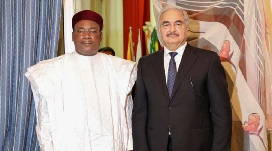 المشير خليفة حفتر يصل إلى النيجر