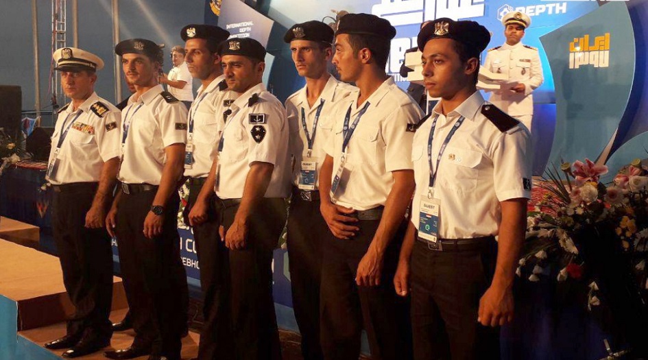 هذا ماكسبه غواصو البحرية السورية في الالعاب الدولية العسكرية بايران 