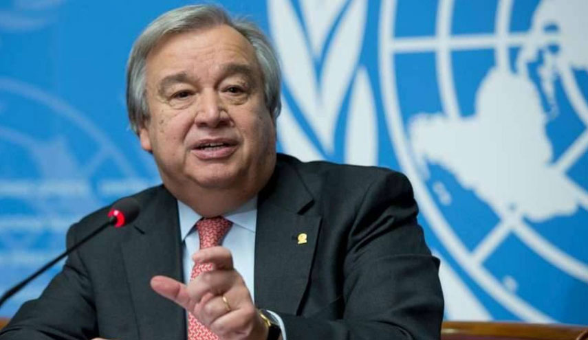 غوتيريش يحض على دعم جهود الأمم المتحدة ومصر للتوصل الى تهدئة في غزة