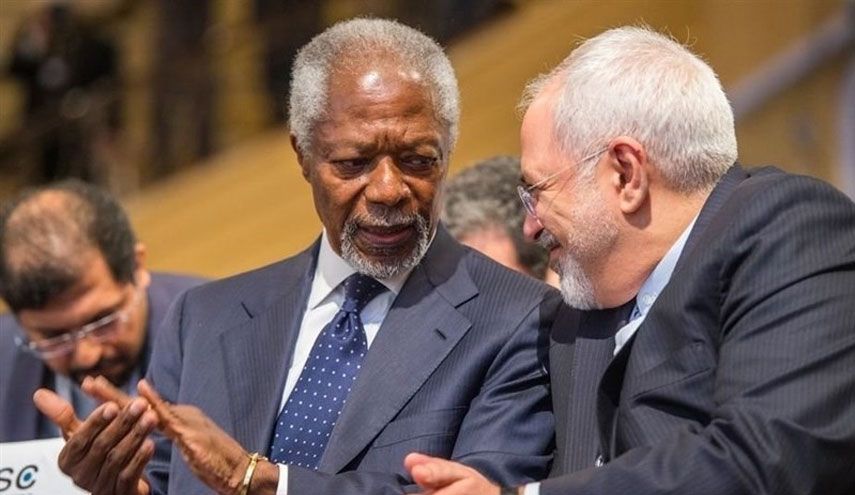 هكذا وصف وزير الخارجية الايراني الراحل كوفي عنان