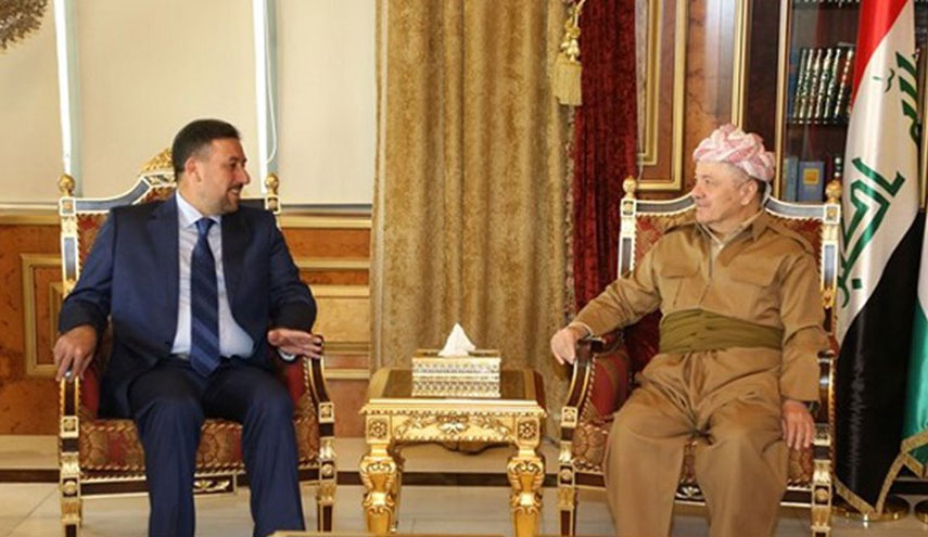 هل تحالف حزب البارزاني مع تحالف المحور؟