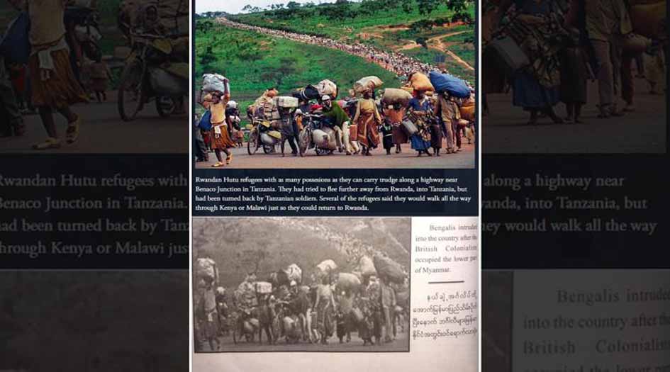 جيش ميانمار يغطي على جرائمه بحق الروهينغا بالصور المزيفة