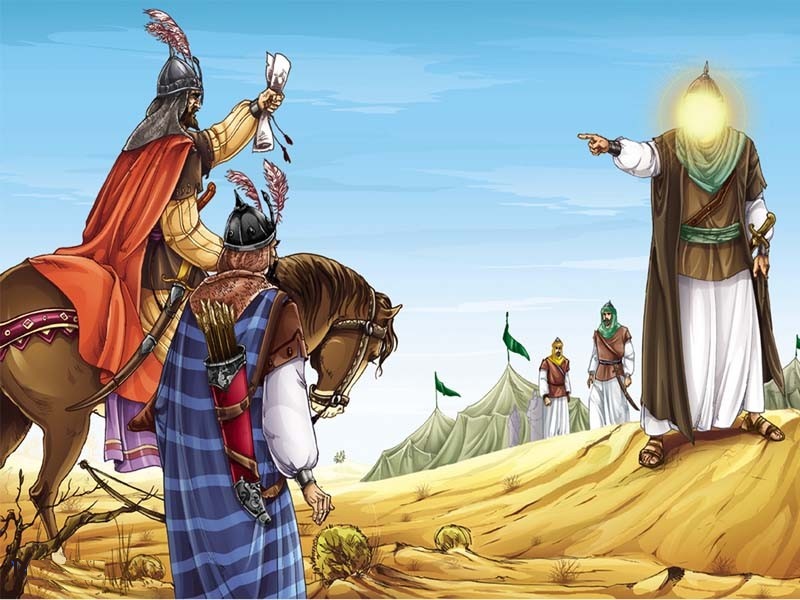 وصيت امام حسين (ع) هنگام خروج ازمدينه چه بود؟