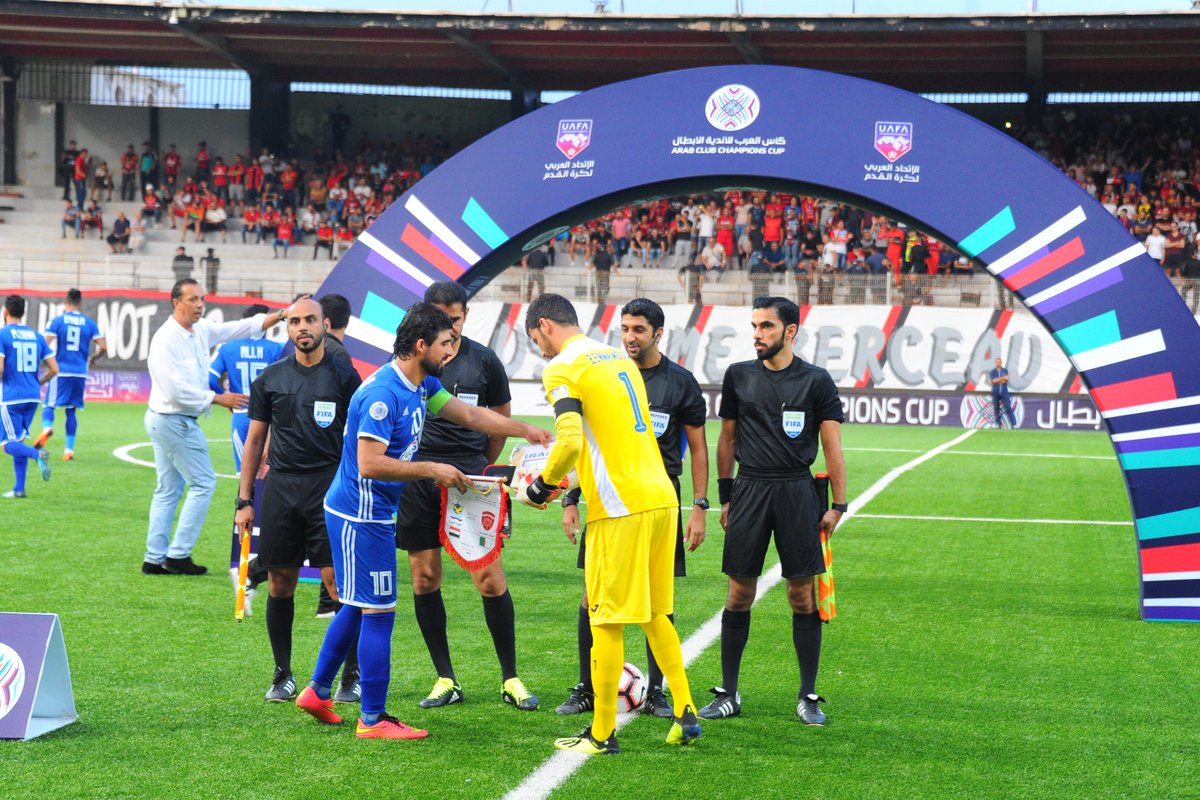 اتحاد الجزائر يعتذر عما بدر من أنصاره لنادي القوة الجوية العراقي